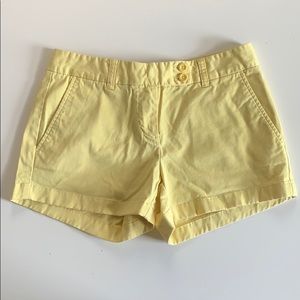 Vineyard Vines Yellow Shorts, Size 2